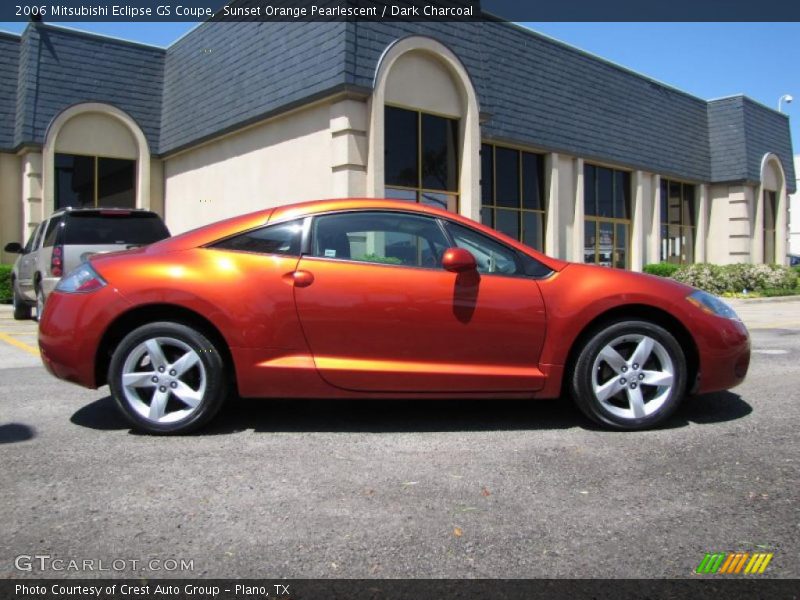 Sunset Orange Pearlescent / Dark Charcoal 2006 Mitsubishi Eclipse GS Coupe