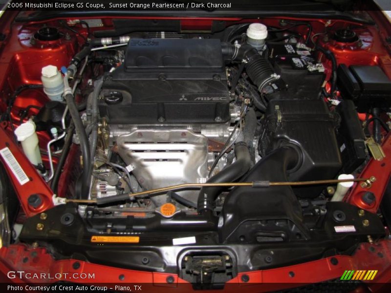 Sunset Orange Pearlescent / Dark Charcoal 2006 Mitsubishi Eclipse GS Coupe