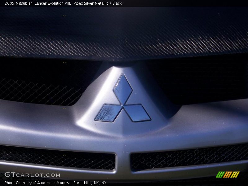 Apex Silver Metallic / Black 2005 Mitsubishi Lancer Evolution VIII