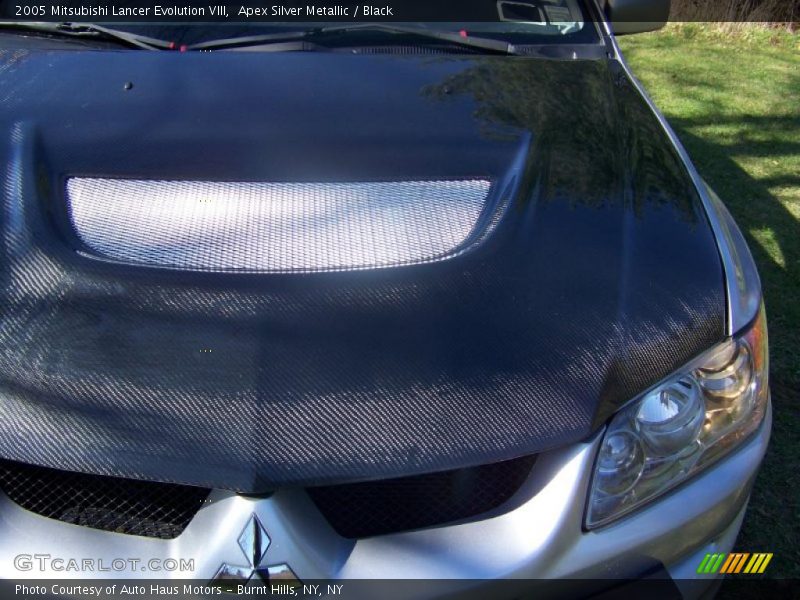 Apex Silver Metallic / Black 2005 Mitsubishi Lancer Evolution VIII