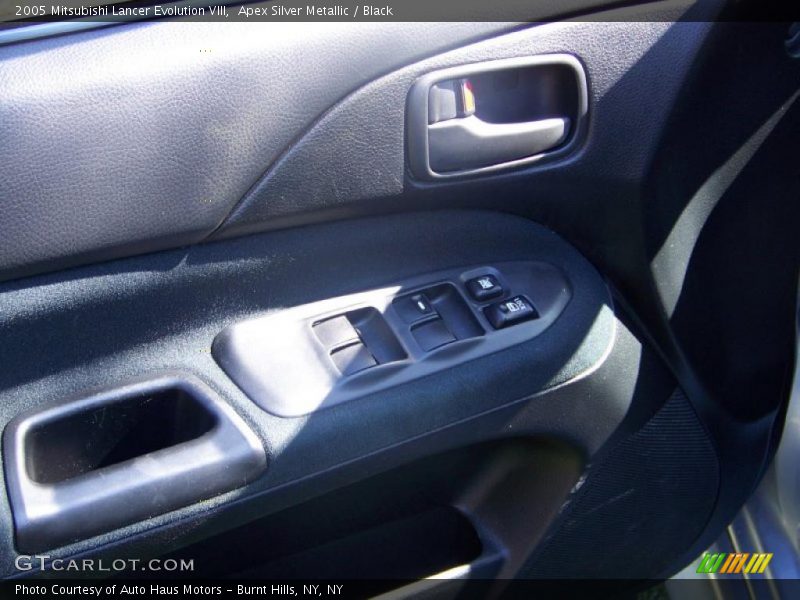 Apex Silver Metallic / Black 2005 Mitsubishi Lancer Evolution VIII
