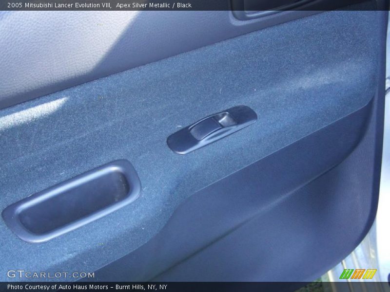 Apex Silver Metallic / Black 2005 Mitsubishi Lancer Evolution VIII