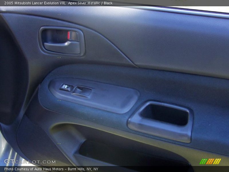 Apex Silver Metallic / Black 2005 Mitsubishi Lancer Evolution VIII