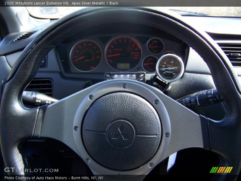 Apex Silver Metallic / Black 2005 Mitsubishi Lancer Evolution VIII