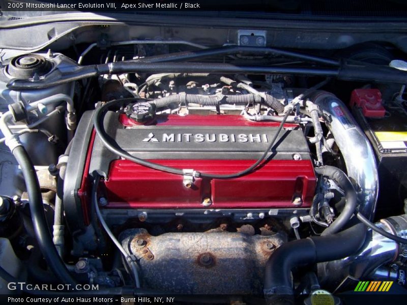 Apex Silver Metallic / Black 2005 Mitsubishi Lancer Evolution VIII