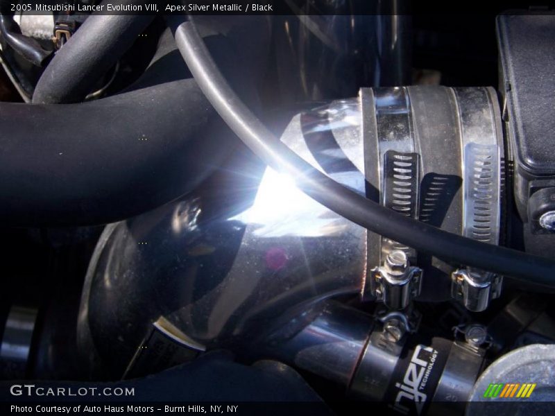 Apex Silver Metallic / Black 2005 Mitsubishi Lancer Evolution VIII