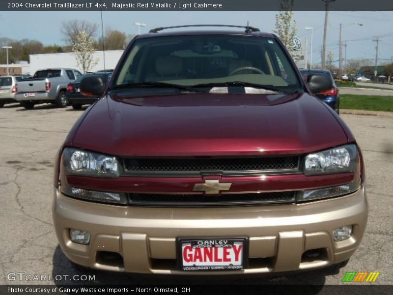 Majestic Red Metallic / Light Cashmere 2004 Chevrolet TrailBlazer LT 4x4