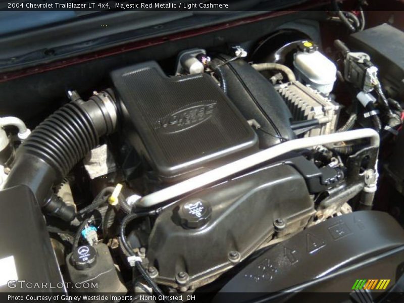 Majestic Red Metallic / Light Cashmere 2004 Chevrolet TrailBlazer LT 4x4
