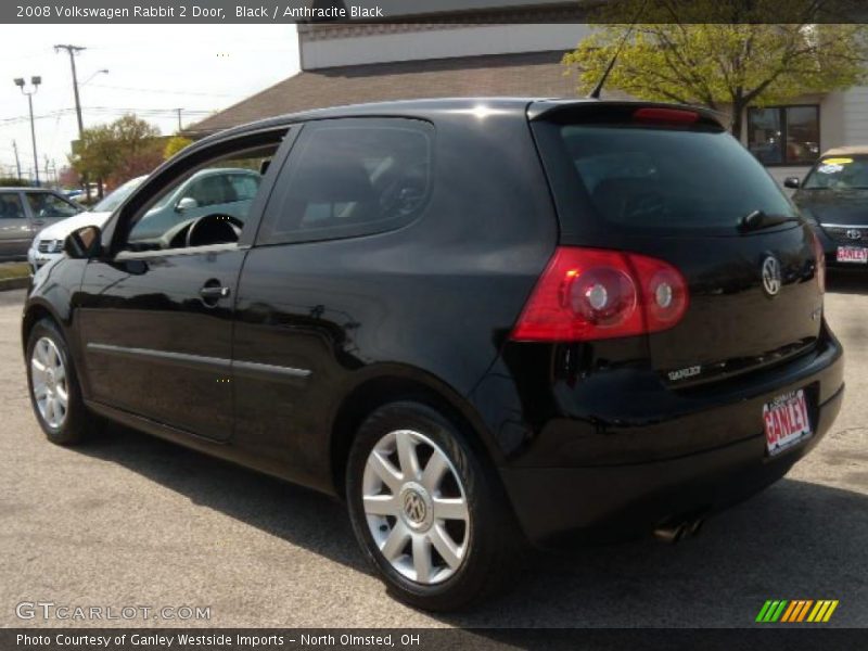 Black / Anthracite Black 2008 Volkswagen Rabbit 2 Door