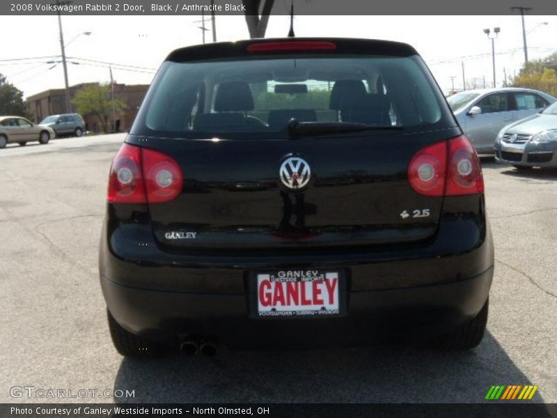 Black / Anthracite Black 2008 Volkswagen Rabbit 2 Door