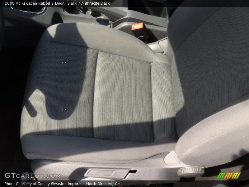 Black / Anthracite Black 2008 Volkswagen Rabbit 2 Door