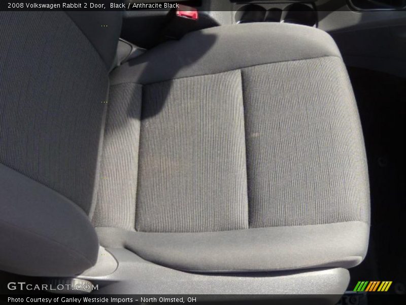 Black / Anthracite Black 2008 Volkswagen Rabbit 2 Door