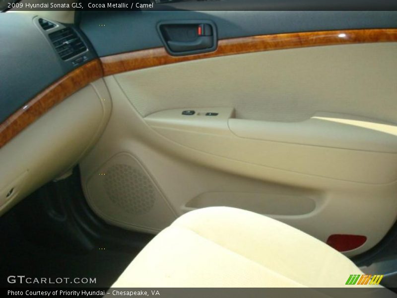 Cocoa Metallic / Camel 2009 Hyundai Sonata GLS