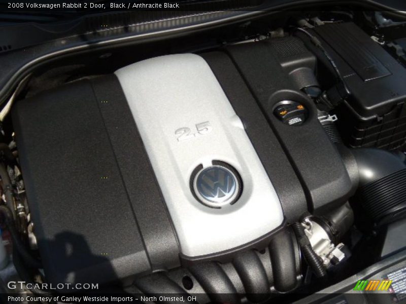 Black / Anthracite Black 2008 Volkswagen Rabbit 2 Door