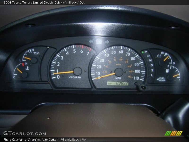 Black / Oak 2004 Toyota Tundra Limited Double Cab 4x4
