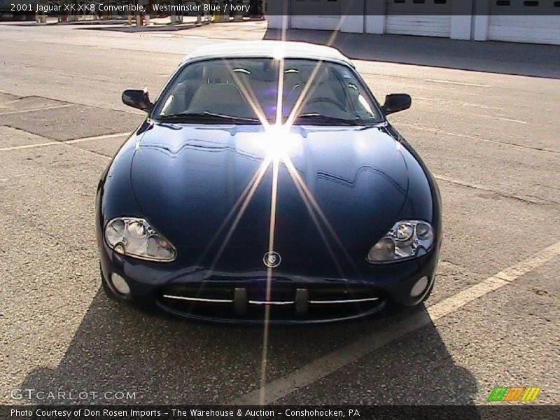 Westminster Blue / Ivory 2001 Jaguar XK XK8 Convertible