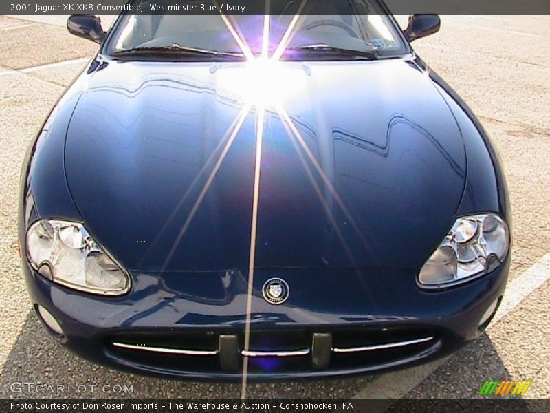 Westminster Blue / Ivory 2001 Jaguar XK XK8 Convertible