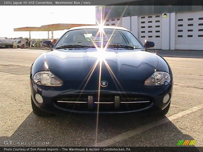 Westminster Blue / Ivory 2001 Jaguar XK XK8 Convertible