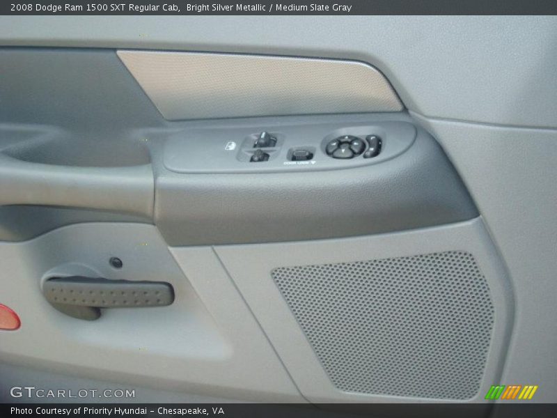 Bright Silver Metallic / Medium Slate Gray 2008 Dodge Ram 1500 SXT Regular Cab