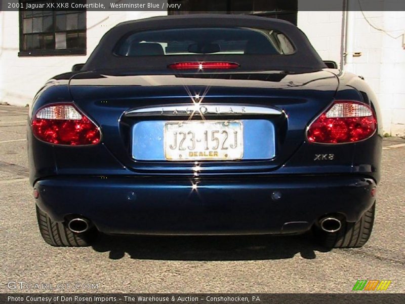 Westminster Blue / Ivory 2001 Jaguar XK XK8 Convertible