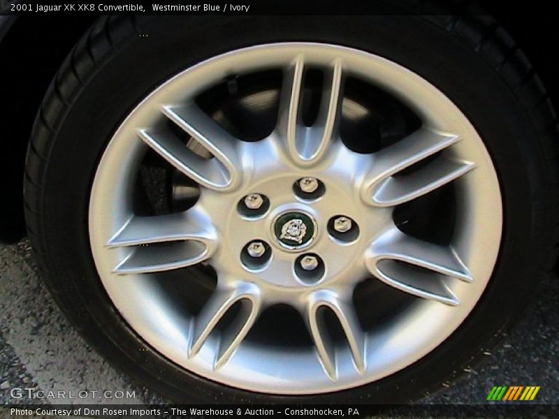 Westminster Blue / Ivory 2001 Jaguar XK XK8 Convertible