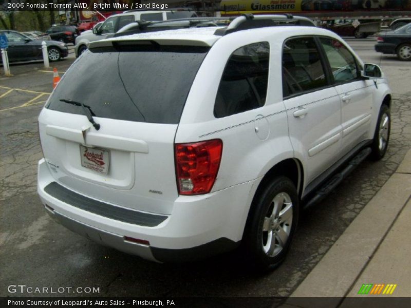 Bright White / Sand Beige 2006 Pontiac Torrent AWD