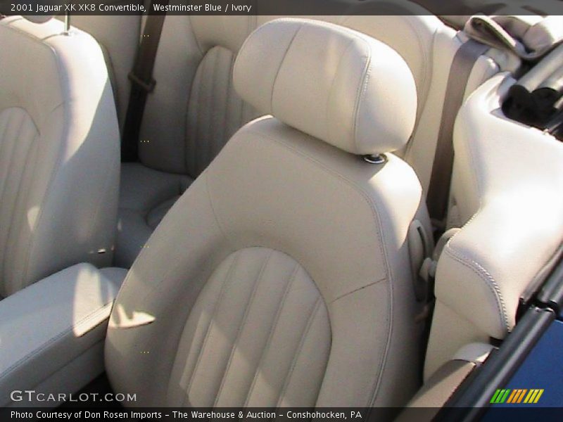 Westminster Blue / Ivory 2001 Jaguar XK XK8 Convertible