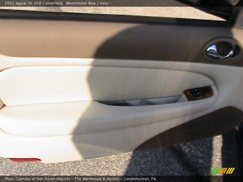 Westminster Blue / Ivory 2001 Jaguar XK XK8 Convertible