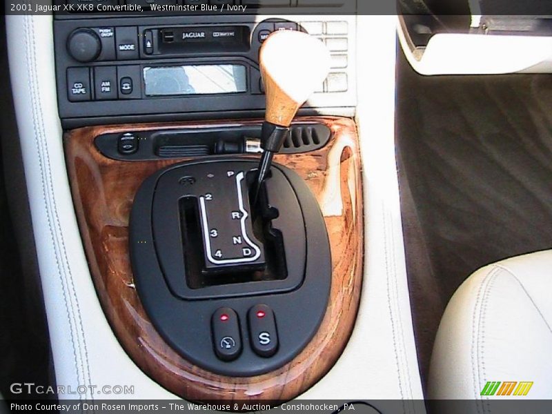 Westminster Blue / Ivory 2001 Jaguar XK XK8 Convertible