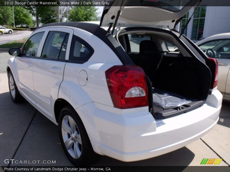 Stone White / Dark Slate Gray 2010 Dodge Caliber Mainstreet