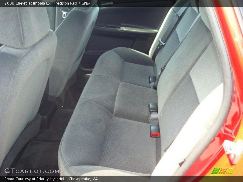 Precision Red / Gray 2008 Chevrolet Impala LS