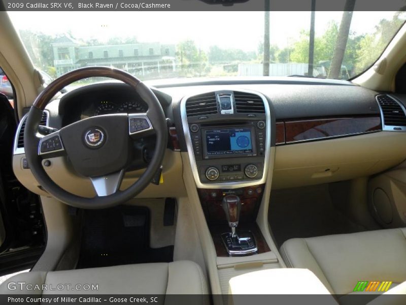 Black Raven / Cocoa/Cashmere 2009 Cadillac SRX V6
