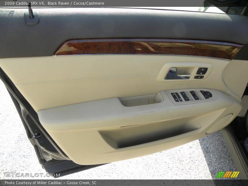 Black Raven / Cocoa/Cashmere 2009 Cadillac SRX V6