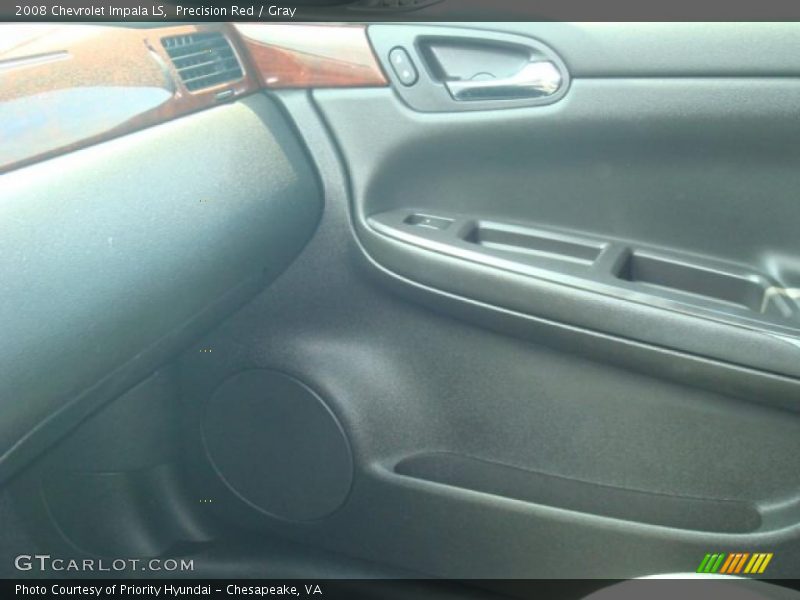 Precision Red / Gray 2008 Chevrolet Impala LS