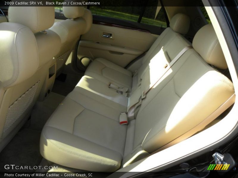 Black Raven / Cocoa/Cashmere 2009 Cadillac SRX V6