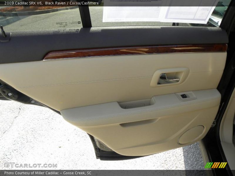 Black Raven / Cocoa/Cashmere 2009 Cadillac SRX V6