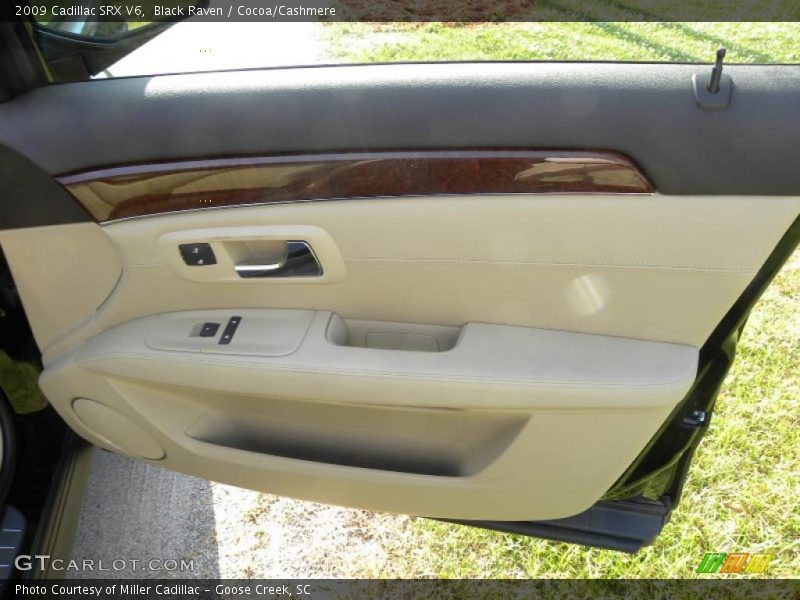 Black Raven / Cocoa/Cashmere 2009 Cadillac SRX V6