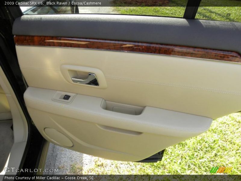 Black Raven / Cocoa/Cashmere 2009 Cadillac SRX V6