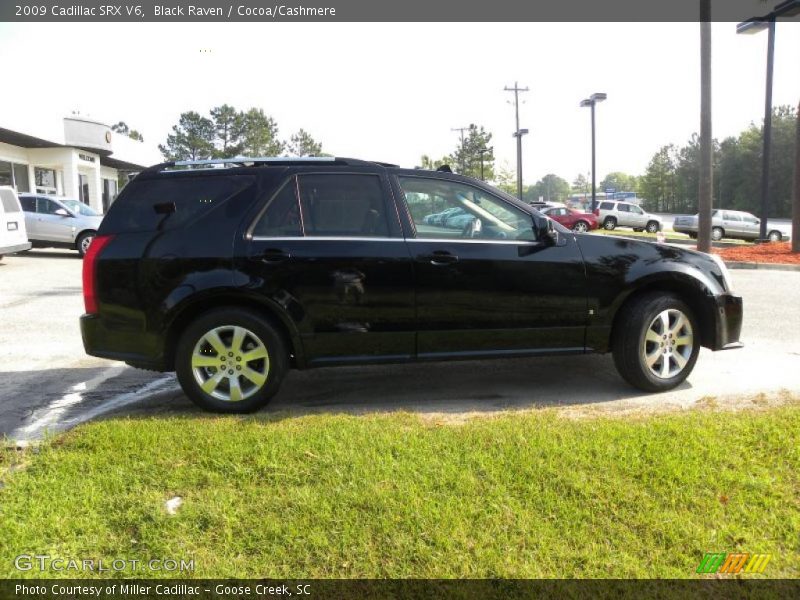 Black Raven / Cocoa/Cashmere 2009 Cadillac SRX V6