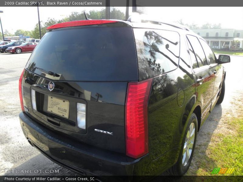 Black Raven / Cocoa/Cashmere 2009 Cadillac SRX V6