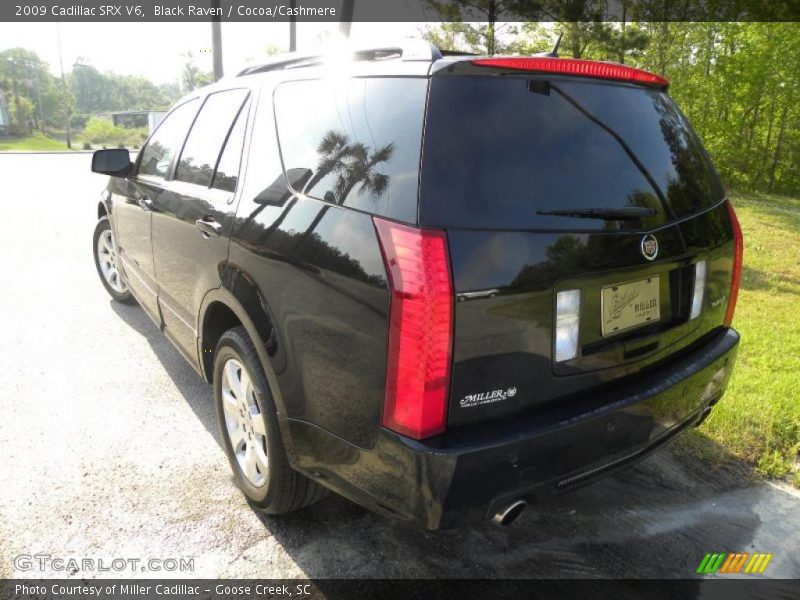Black Raven / Cocoa/Cashmere 2009 Cadillac SRX V6