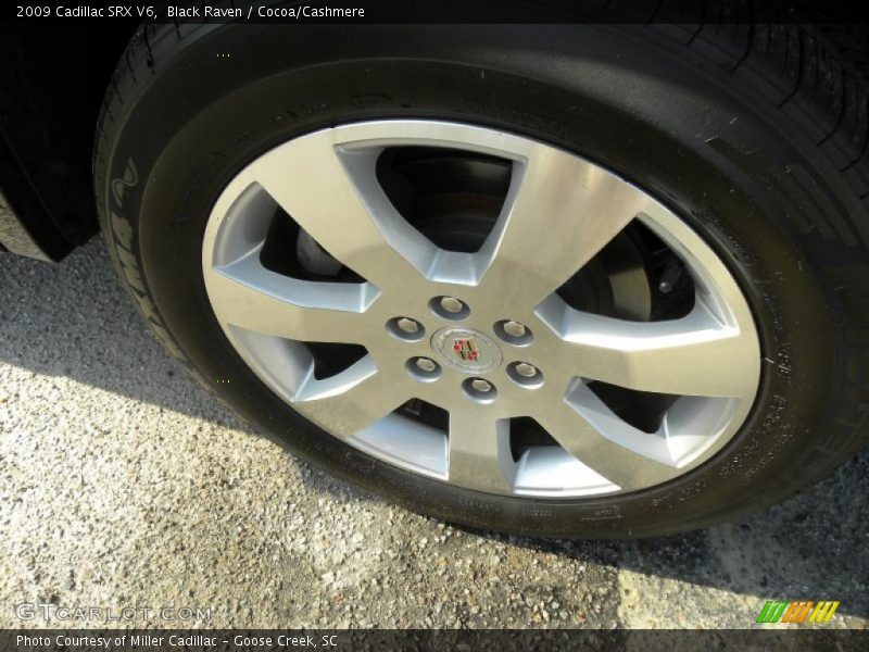 Black Raven / Cocoa/Cashmere 2009 Cadillac SRX V6