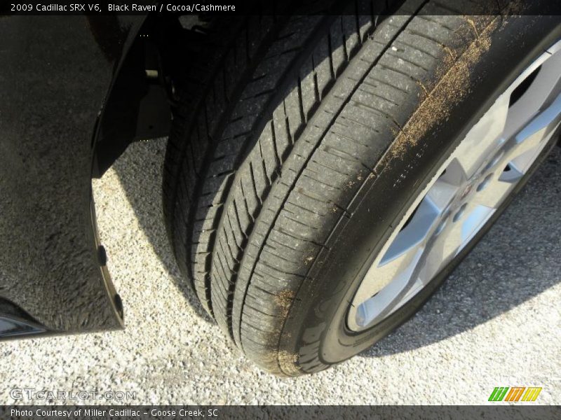 Black Raven / Cocoa/Cashmere 2009 Cadillac SRX V6