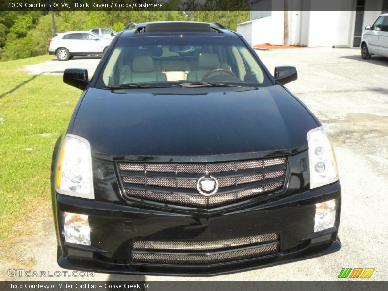 Black Raven / Cocoa/Cashmere 2009 Cadillac SRX V6