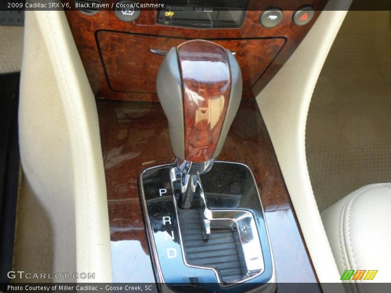 Black Raven / Cocoa/Cashmere 2009 Cadillac SRX V6