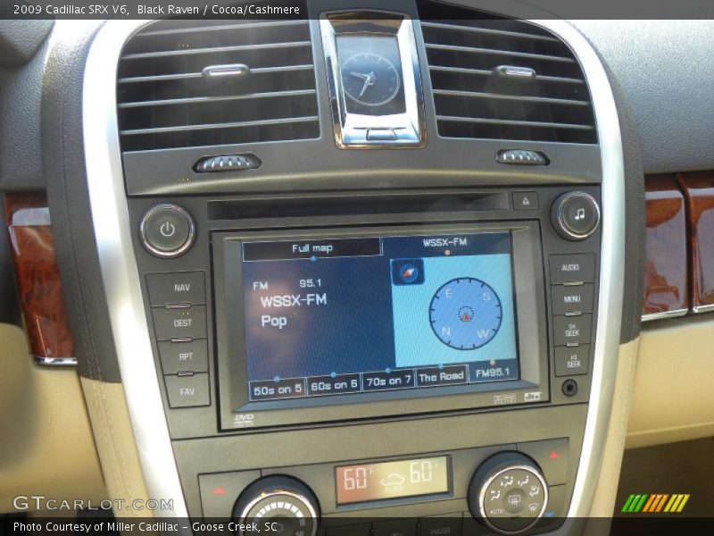 Black Raven / Cocoa/Cashmere 2009 Cadillac SRX V6
