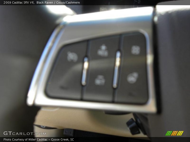 Black Raven / Cocoa/Cashmere 2009 Cadillac SRX V6