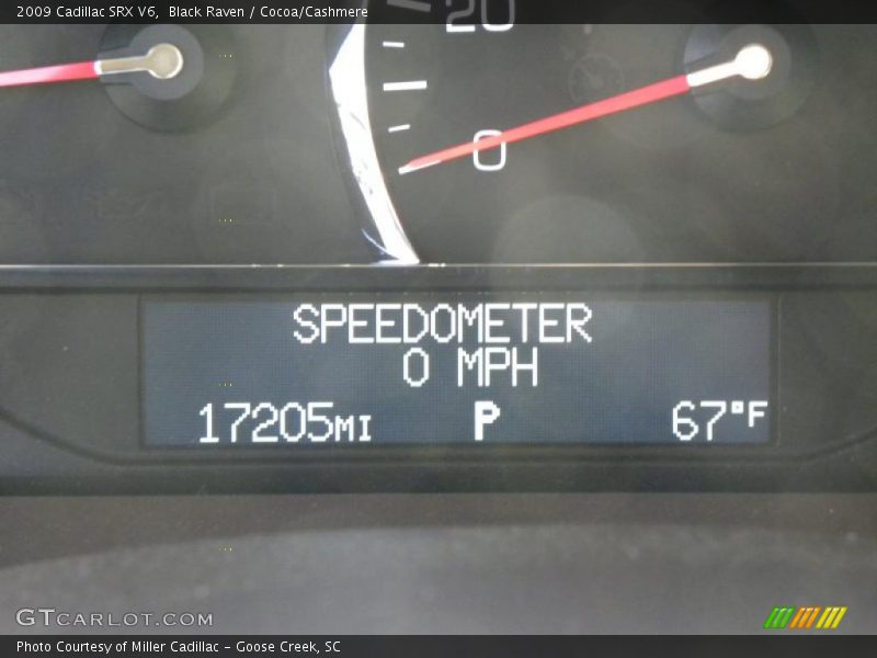 Black Raven / Cocoa/Cashmere 2009 Cadillac SRX V6