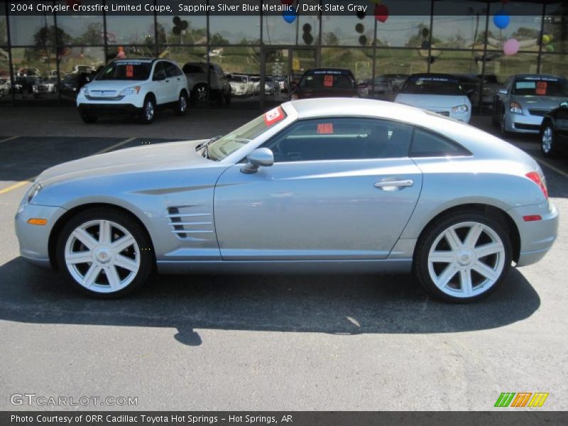 Sapphire Silver Blue Metallic / Dark Slate Gray 2004 Chrysler Crossfire Limited Coupe