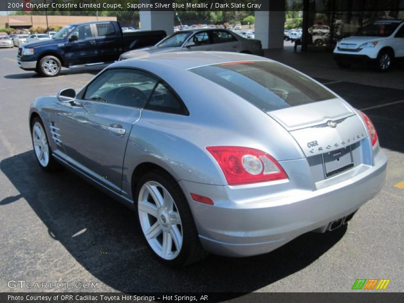 Sapphire Silver Blue Metallic / Dark Slate Gray 2004 Chrysler Crossfire Limited Coupe